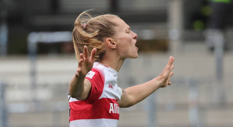 Stuttgart, Google Pixel Women s Bundesliga: VfB Stuttgart vs. VfL Wolfsburg, Maximiliane Rall (VfB)