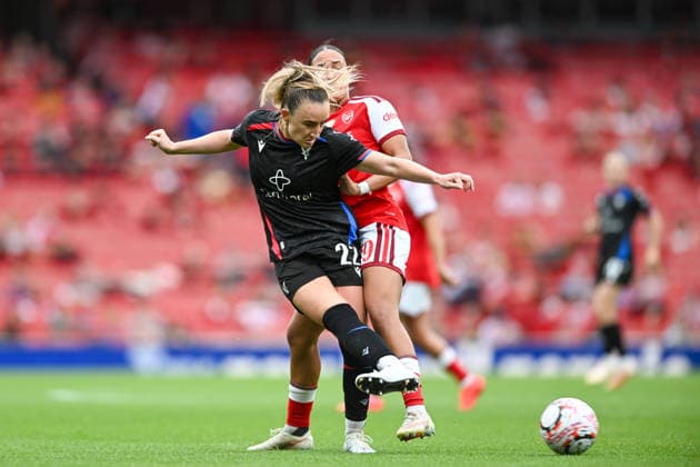 Teyan Goldie of Crystal Palace Women during the Women s Super League match between Arsenal Women and Crystal Palace Women at the Emirates Stadium, London, England on 13 September 2026. Copyright: xPhilxHutchinsonx 45440038