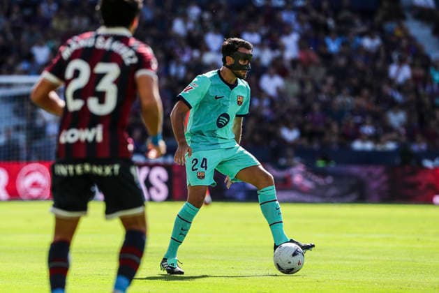 September 13, 2026, Valencia, Valencia, SPAIN: Eric Garcia of FC Barcelona, Barca in action during the Spanish league, LaLiga EA Sports, football match played between Levante UD and FC Barcelona at Ciutat de Valencia stadium on September 13, 2026, in Valencia, Spain. Levante UD V FC Barcelona - LaLiga EA Sports - ZUMAa181 20260913_zaa_a181_150 Copyright: xIvanxTerronx