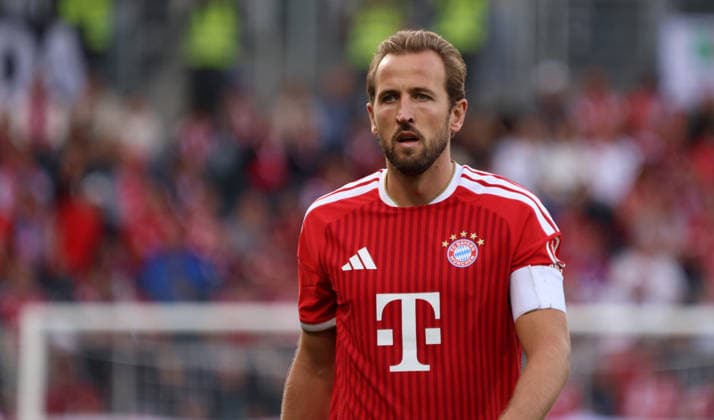 September 13, 2026, Soccer, Men s, Bundesliga 1, 2026–2027 Season, SV 07 Elversberg vs. FC Bayern Munich, Harry Kane (FC Bayern Munich) at the Ursapharm Arena an der Kaiserlinde in Elversberg, Saarland, Germany Copyright: xFabianxKleerx