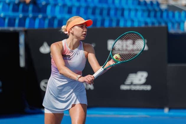 WTA GUADALAJARA OPEN 2026 WTA GUADALAJARA OPEN 2026 NADIIA KICHENOK VS NAO HIBINO 09 13 2026 GUADALAJARA, JALISCO Action photo of Nadiia Kichenok of Ukraine during a qualifying match at the 2026 WTA Guadalajara Open, held at the Centro Panamericano de Tenis in Guadalajara, Jalisco, Mexico. Photo of Nadiia Kichenok of Ukraine, during a qualifying match at the 2026 WTA Guadalajara Open held at the Centro Panamericano de Tenis in Guadalajara, Jalisco, Mexico PHOTO BY IMAGENSHOP PHOTO AGENCY GUADALAJARA, JALISCO, MEXICO Copyright: xJorgexReyesx
