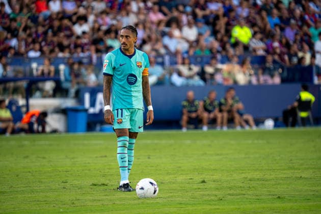 LEVANTE UD vs FC Barcelona, Barca - VALENCIA - ESTADI CIUTAT DE VALENCIA - SEPTEMBER 13, 2026 - SPAIN Raphinha of FC Barcelona during the LaLiga EA Sports matchday 5 fixture between Levante UD and FC Barcelona at Estadi Ciutat de Valencia on September 13, 2026, in Valencia, Spain., Credit: 2026 Ãvan Sanchez Jimenez Ivan Sanchez Avalon  Copyright: x x2026xÃvanxSanchezxJimenezx xIvanxSanchezx xAvalonx 1134271715