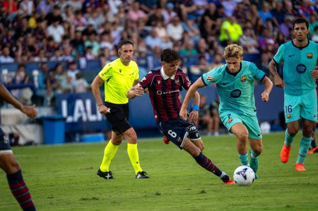 LEVANTE UD vs FC Barcelona, Barca - VALENCIA - ESTADI CIUTAT DE VALENCIA - SEPTEMBER 13, 2026 - SPAIN Fermin Lopez of FC Barcelona during the LaLiga EA Sports matchday 5 fixture between Levante UD and FC Barcelona at Estadi Ciutat de Valencia on September 13, 2026, in Valencia, Spain., Credit: 2026 Ãvan Sanchez Jimenez Ivan Sanchez Avalon  Copyright: x x2026xÃvanxSanchezxJimenezx xIvanxSanchezx xAvalonx 1134271738