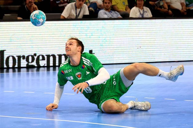 September 13, 2026, GER Germany, Handball, 1st Bundesliga, August 27, 2026, 2026–2027 season, Berlin, Fuechse Berlin vs. Gummersbach, Mathias Gidsel, Fuechse Berlin 19, nordphoto GmbH, Engler Berlin, Max Schmeling Halle, Berlin, Germany Copyright: xNordphotox xEnglerx