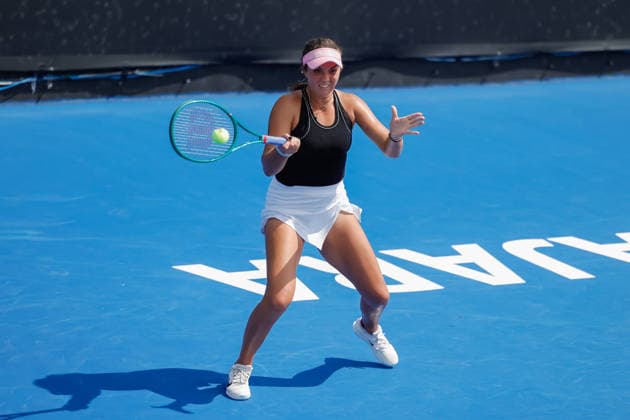 WTA GUADALAJARA OPEN 2026 WTA GUADALAJARA OPEN 2026 CAROLE MONNET VS KATRINA SCOTT 09 13 2026 GUADALAJARA, JALISCO Action photo of Katrina Scott of the United States during a qualifying match at the 2026 WTA Guadalajara Open, held at the Centro Panamericano de Tenis in Guadalajara, Jalisco, Mexico. Action photo of Katrina Scott of the United States, during a qualifying match of the WTA Guadalajara Open 2026 held at the Centro Panamericano de Tenis in Guadalajara, Jalisco, Mexico. PHOTO BY IMAGENSHOP PHOTO AGENCY GUADALAJARA, JALISCO, MEXICO Copyright: xJorgexReyesx