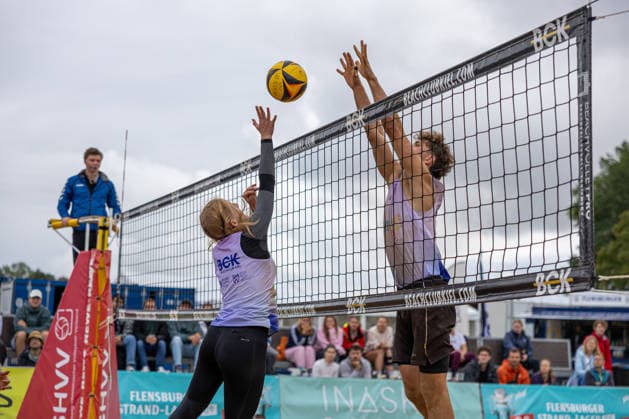 September 13, 2026 Beach Volleyball 1 Beachclub Kiel e.V. German Mixed Championships Lena Pilz (li), Justus Odebrecht Kiel Beach Court, Nordmarksportfeld, Schleswig-Holstein, Germany