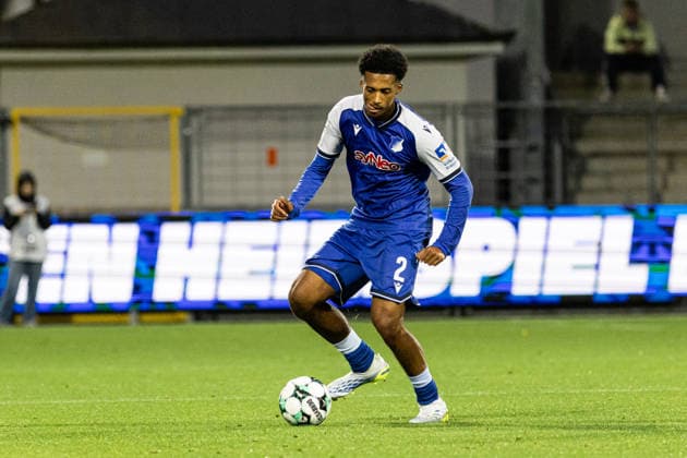 Germany: TSG Hoffenheim II vs. Fortuna Cologne, 3. Liga, 2026–27 season, Dietmar Hopp Stadium, Sinsheim; Natnael Abraha, TSG Hoffenheim II; 2 am Ball, Sinsheim; Dietmar Hopp Stadium, Baden-Württemberg, Germany Copyright: xBenedictxChristx
