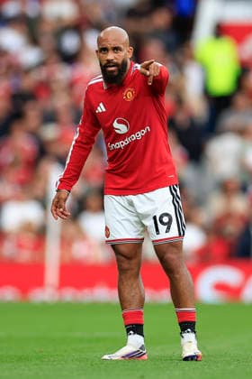 Manchester United, ManU v Manchester City, Premier League Bryan Mbeumo (19) of Manchester United during the Premier League match between Manchester United and Manchester City at Old Trafford, Manchester, UK on 13 September 2026. Manchester Old Trafford Greater Manchester UK Editorial use only DataCo restrictions apply See www.football-dataco.com , Copyright: xConorxMolloyx PSI-24872-0072