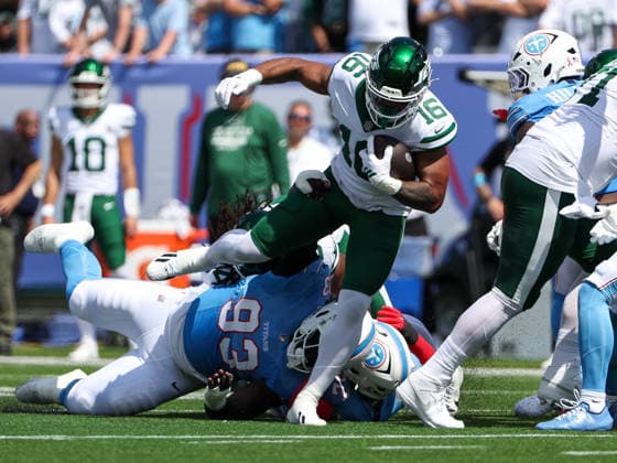 American football, NFL, Tennessee Titans v New York Jets