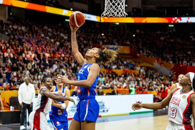 Basketball Berlin, September 13, 2026 FIBA Women’s Basketball World Cup Germany 2026 Final United States of America (USA) vs. France (FRA) Marieme Badiane, France, No. 22