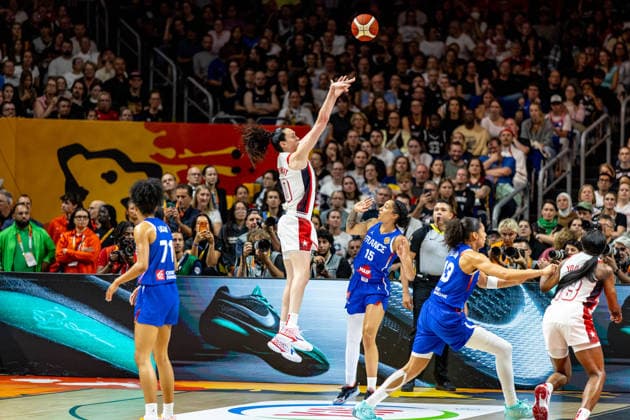Basketball Berlin, September 13, 2026 FIBA Women’s Basketball World Cup Germany 2026 Final United States of America (USA) vs. France (FRA) Breanna Stewart (USA), No. 10