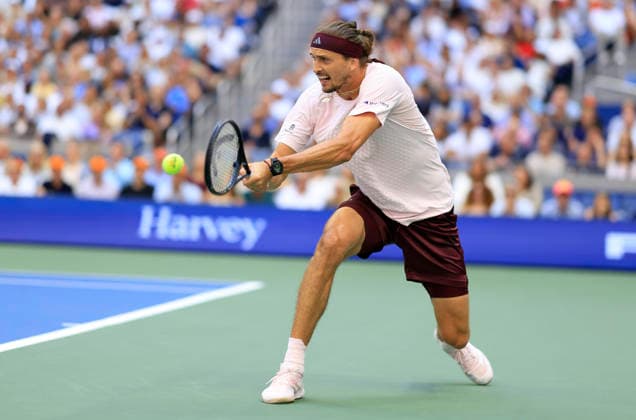 Tennis, US Open, Final, Zverev v Shelton