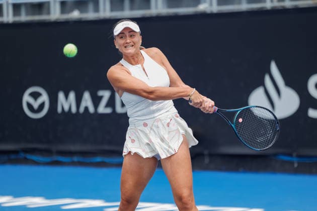 WTA GUADALAJARA OPEN 2026 WTA GUADALAJARA OPEN 2026 IRYNA SHYMANOVICH VS. LEA MA 09 13 2026 GUADALAJARA, JALISCO Action photo of Iryna Shymanovich during a qualifying match at the 2026 WTA Guadalajara Open, held at the Centro Panamericano de Tenis in Guadalajara, Jalisco, Mexico Photo of Iryna Shymanovich, during a qualifying match at the 2026 WTA Guadalajara Open held at the Centro Panamericano de Tenis in Guadalajara, Jalisco, Mexico PHOTO BY IMAGENSHOP PHOTO AGENCY GUADALAJARA JALISCO MEXICO Copyright: xJorgexReyesx