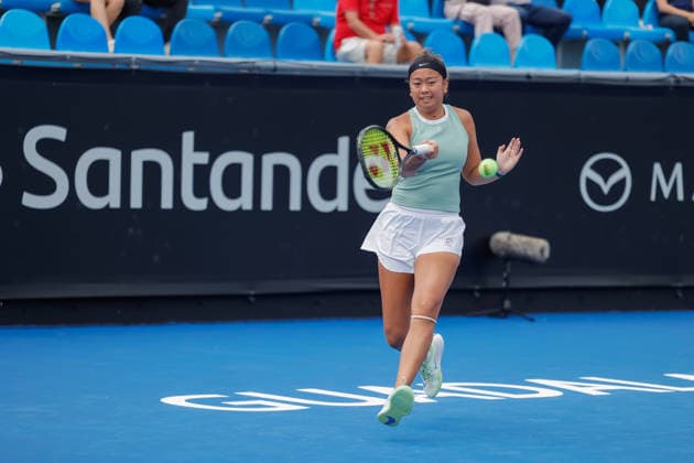 WTA GUADALAJARA OPEN 2026 WTA GUADALAJARA OPEN 2026 IRYNA SHYMANOVICH VS. LEA MA 09 13 2026 GUADALAJARA, JALISCO Action photo of Lea Ma of the United States during a qualifying match at the 2026 WTA Guadalajara Open, held at the Centro Panamericano de Tenis in Guadalajara, Jalisco, Mexico Photo of Lea Ma of the United States, during a qualifying match at the WTA Guadalajara Open 2026 held at the Centro Panamericano de Tenis in Guadalajara, Jalisco, Mexico. PHOTO BY IMAGENSHOP PHOTO AGENCY, GUADALAJARA, JALISCO, MEXICO Copyright: xJorgexReyesx