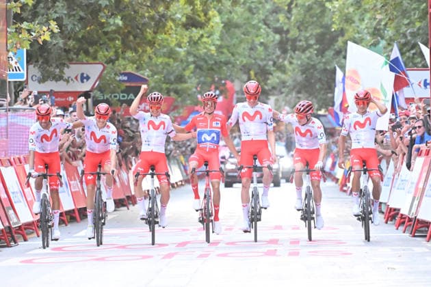 13-09-2026 Vuelta A Espana; Tappa 21 Carrefour Granada - Granada; 2026, Movistar; Mas, Enric; Granada; 