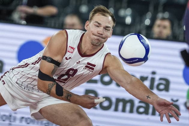 Volleyball, European Championships, France v Latvia