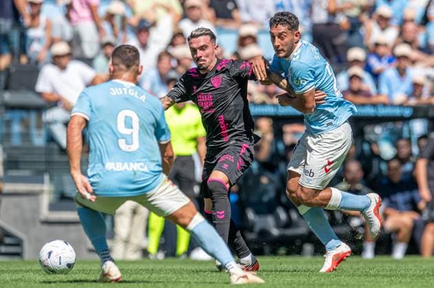 ESP LaLiga EA Sports RC Celta Vigo vs. Málaga CF Joaquín Munoz of Málaga during the LaLiga EA Sports match between RC Celta Vigo and Málaga CF played at Abanca Balaidos Stadium, Vigo, Pontevedra, on September 13, 2026, in Spain. Spanish Soccer Copyright: xAgenciaxLOFx