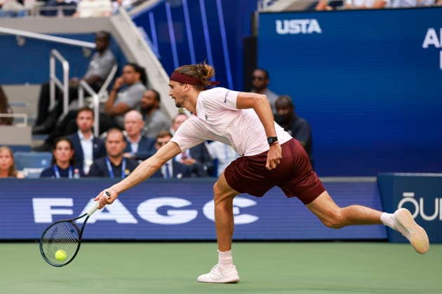 US Open tennis tournament - Day 15 Alexander Zverev of Germany in action against Ben Shelton of the US during the Men s Singles Final of the US Open Tennis Championships in Flushing Meadows, New York, USA, 13 September 2026. FLUSHING MEADOWS NEW YORK United States  Copyright: xCRISTOBALxHERRERA-ULASHKEVICHx