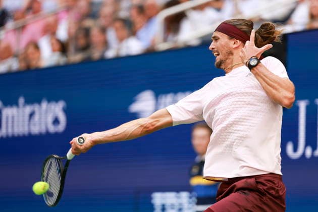 US Open tennis tournament - Day 15 Alexander Zverev of Germany in action against Ben Shelton of the US during the Men s Singles Final of the US Open Tennis Championships in Flushing Meadows, New York, USA, 13 September 2026. FLUSHING MEADOWS NEW YORK United States  Copyright: xCRISTOBALxHERRERA-ULASHKEVICHx