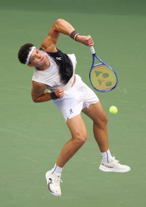 September 13, 2026, New York City, New York, USA: BEN SHELTON of USA during the match against A. Zverev of Germany in the menÃ¢â‚¬â ¢s final of Grand Slam tournament US Open. New York, USA. Tennis: Final US Open - Ben Shelton  - ZUMAc278 20260913_zsp_c278_013 Copyright: xMarcinxCholewinskix