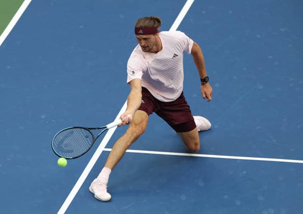 September 13, 2026, New York City, New York, USA: ALEXANDER ZVEREV of Germany during the match against B. Shelton of USA in the menÃ¢â‚¬â ¢s final of Grand Slam tournament US Open. New York, USA. Tennis: Final US Open - Alexander Zverev  - ZUMAc278 20260913_zsp_c278_020 Copyright: xMarcinxCholewinskix