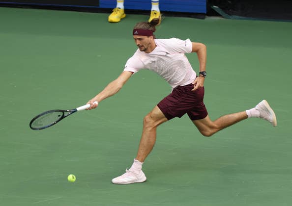 September 13, 2026, New York City, New York, USA: ALEXANDER ZVEREV of Germany during the match against B. Shelton of USA in the menÃ¢â‚¬â ¢s final of Grand Slam tournament US Open. New York, USA. Tennis: Final US Open - Alexander Zverev  - ZUMAc278 20260913_zsp_c278_023 Copyright: xMarcinxCholewinskix