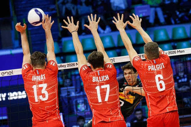 Volleyball, European Championships, Italy v Slovakia