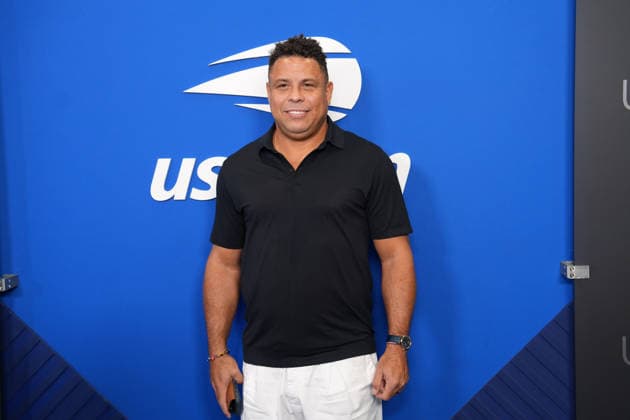 Former footballer Ronaldo Nazario poses on the blue carpet at the US Open final match between Alexander Zverev of Germany and Ben Shelton of the United States at Arthur Ashe Stadium in Flushing Meadows, New York, USA, 13 September 2026. US Open: Men s Final – Alexander Zverev vs. Ben Shelton !ACHTUNG: NUR REDAKTIONELLE NUTZUNG!  Copyright: xOctavioxGuzmánx AME7090 20260913-55021391322_1