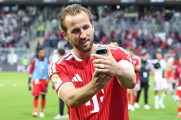 September 13, 2026, xrekx, Soccer, Bundesliga 1, SV Elversberg vs. FC Bayern Munich v. Harry Kane FC Bayern Munich Social Media FC Bayern Munich DFL DFB REGULATIONS PROHIBIT ANY USE OF PHOTOGRAPHS AS IMAGE SEQUENCES AND OR QUASI-VIDEO Elversberg