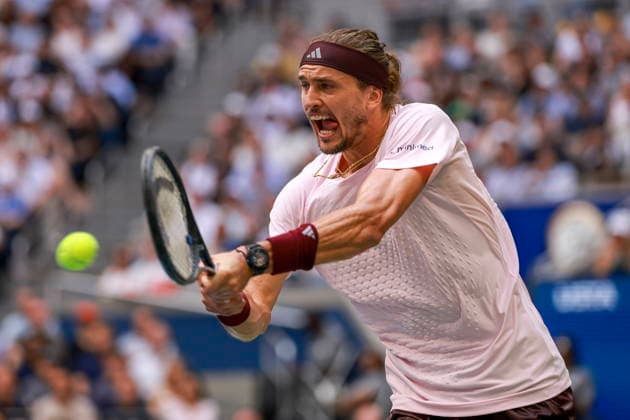 US Open tennis tournament - Day 15 Alexander Zverev of Germany in action against Ben Shelton of the US during the Men s Singles Final of the US Open Tennis Championships in Flushing Meadows, New York, USA, 13 September 2026. FLUSHING MEADOWS NEW YORK United States  Copyright: xCRISTOBALxHERRERA-ULASHKEVICHx