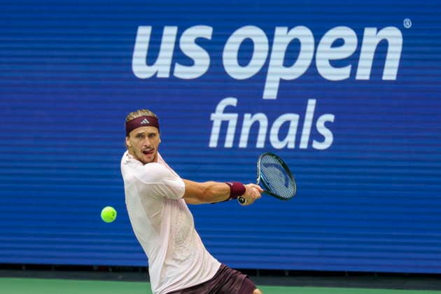 US Open tennis tournament - Day 15 Alexander Zverev of Germany in action against Ben Shelton of the US during the Men s Singles Final of the US Open Tennis Championships in Flushing Meadows, New York, USA, 13 September 2026. FLUSHING MEADOWS NEW YORK United States  Copyright: xOLGAxFEDOROVAx