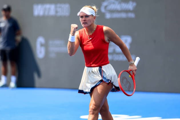 WTA GUADALAJARA OPEN 2026 WTA GUADALAJARA OPEN 2026 PEYTON STEARNS VS. EMILIANA ARANGO 09 13 2026 GUADALAJARA, JALISCO Action photo of Peyton Stearns of the United States during a qualifying match at the 2026 WTA Guadalajara Open, held at the Centro Panamericano de Tenis in Guadalajara, Jalisco, Mexico. Photo of Peyton Stearns of the United States, during a qualifying match of the 2026 WTA Guadalajara Open held at the Centro Panamericano de Tenis in Guadalajara, Jalisco, Mexico. PHOTO BY IMAGENSHOP PHOTO AGENCY GUADALAJARA, JALISCO, MEXICO Copyright: xJorgexReyesx