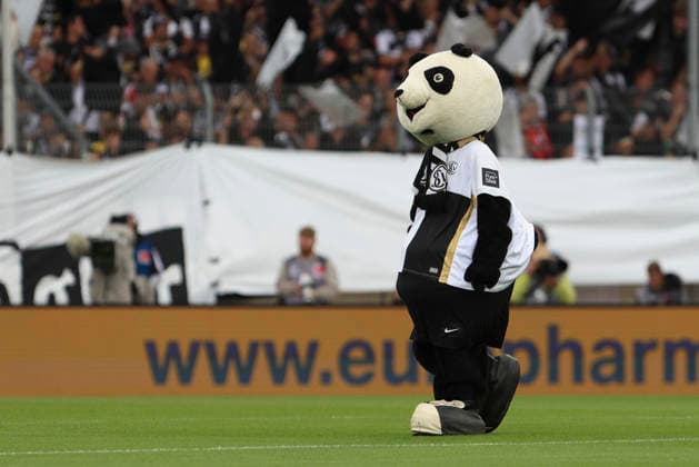 The SV 07 Elversberg mascot is seen during the Bundesliga 1 match between SV Elversberg and FC Bayern Munich at the Ursapharm Arena on September 13, 2026, in Spiesen-Elversberg, Germany. Photo by Oliver Kaelke, DeFodi Images. The mascot of SV 07 Elversberg is seen during the Bundesliga match between SV Elversberg and FC Bayern Munich at Ursapharm Arena on September 13, 2026 in Spiesen-Elversberg, Germany. Photo by Oliver Kaelke, DeFodi Images. DFB and DFL regulations prohibit any use of photographs as image sequences and or quasi-video. Photo by Oliver Kaelke, DeFodi Images.