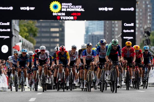 September 13, 2026, Montreal, Pq, CANADA: The main pack rides during the Grand Prix Cycliste de Montreal on Sunday, Sept. 13, 2026. Canada News - September 13, 2026  - ZUMAc35_ 20260913_zaf_c35_065 Copyright: xChristopherxKatsarovx