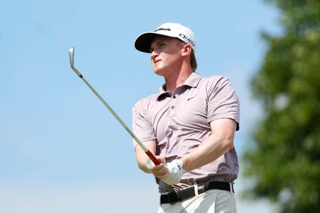 FRANKLIN, TN - SEPTEMBER 13: Sandy Scott of Scotland during the final round of the Simmons Bank Open for the Snedeker Foundation, September 13, 2026 at Vanderbilt Legends Club in Franklin, Tennessee. (Photo by Matthew Maxey Icon Sportswire) GOLF: SEP 13 Korn Ferry Tour Simmons Bank Open EDITORIAL USE ONLY Icon260913010