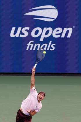 September 13, 2026: Alexander Zverev (GER) in action against Ben Shelton (USA) during the MenÃ¢â‚¬â ¢s Final at the US Open on September 13, 2026, held at the USTA Billie Jean King National Tennis Center in New York City. CSM Tennis 2026: US Open, September 13, 2026  - ZUMAc04_ 20260913_zma_c04_446 Copyright: xBerniexHaleyx