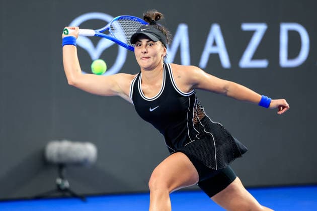 WTA GUADALAJARA OPEN 2026 WTA GUADALAJARA OPEN 2026 CRISTINA BUCSA VS BIANCA ANDREESCU 09 13 2026 GUADALAJARA, JALISCO Action photo of Bianca Andreescu of Canada during a qualifying match at the 2026 WTA Guadalajara Open, held at the Centro Panamericano de Tenis in Guadalajara, Jalisco, Mexico. Photo of Bianca Andreescu of Canada, during a qualifying match of the WTA Guadalajara Open 2026 held at the Centro Panamericano de Tenis in Guadalajara, Jalisco, Mexico. PHOTO BY IMAGENSHOP PHOTO AGENCY GUADALAJARA, JALISCO, MEXICO Copyright: xIMAGENSHOPxAGENCIAxFOTOGRAFICAx