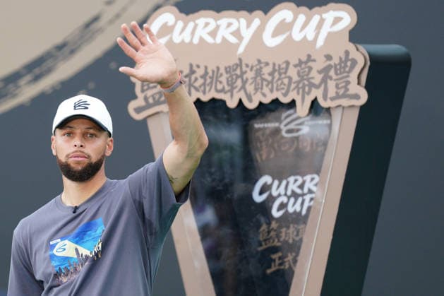 Basketball, NBA, Stephen Curry visits Hong Kong