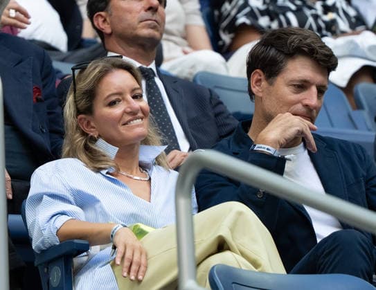 2026 US Open - Day 15 NEW YORK, NEW YORK - SEPTEMBER 13: News Anchors Katy Tur and Tony Dokoupil in attendance for the Ben Shelton of the United States and Alexander Zverev of Germany men’s singles final during the 2026 US Open - Day 15 at USTA Billie Jean King National Tennis Center on September 13, 2026 in New York, New York. New York USTA Billie Jean King National Tennis Center New York United States Copyright: xSusanxMullane ISIxPhotosx 9760