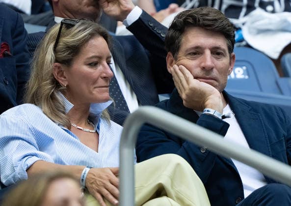 2026 US Open - Day 15 NEW YORK, NEW YORK - SEPTEMBER 13: News Anchors Katy Tur and Tony Dokoupil in attendance for the Ben Shelton of the United States and Alexander Zverev of Germany men’s singles final during the 2026 US Open - Day 15 at USTA Billie Jean King National Tennis Center on September 13, 2026 in New York, New York. New York USTA Billie Jean King National Tennis Center New York United States Copyright: xSusanxMullane ISIxPhotosx 9760