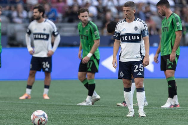 Ryan Gauld seen during MLS, Fussball Herren, USA game between teams of Vancouver Whitecaps FC and Austin FC(Gael Amador Ball Raw Images) Vancouver BC Place Canada Copyright: xGaelxAmadorx Whitecaps_Austin0075
