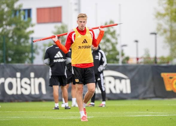 Soccer, Men s, 2026–2027 Season, Bundesliga 1, 1. FC Union Berlin, Training on Training Field II, Zeno van den Bosch (1. FC Union Berlin), September 14, 2026, Copyright: xMatthiasxKochx