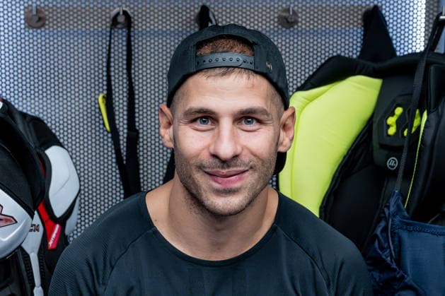 Yasin Ehliz, EHC Red Bull Munich, 42, Portrait, GER, EHC Red Bull Munich, Ice Hockey, DEL, Open Locker Room, September 14, 2026, Photo: HMB Media, Heike Feiner Copyright: HMBxMedia HeikexFeiner