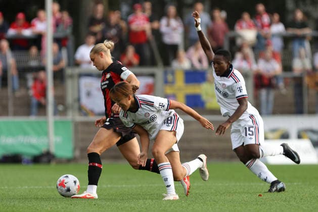 Football, Women's, 1st Bundesliga, Bayer 04 Leverkusen v FC Bayern Munich