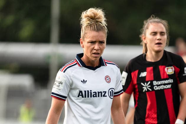 Germany Google Pixel Women s Bundesliga 2026, Matchday 27, Match 4: Bayer 04 Leverkusen vs. FC Bayern Munich, September 14, 2026, Ulrich Haberland Stadium, Merino Gonzalez Estrella Copyright: xCelinaxLeiersx