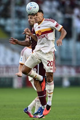 Cm Torino 14 09 2026 - campionato di calcio serie A Torino-Roma foto Cristiano Mazzi Image nella foto: Nahuel Molina-Giovanni Simeone 