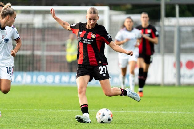 Germany Google Pixel Women s Bundesliga 2026, Matchday 27, Match 4: Bayer 04 Leverkusen vs. FC Bayern Munich, September 14, 2026, Ulrich Haberland Stadium, Marlene Müller Copyright: xCelinaxLeiersx