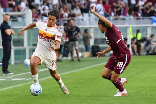 Foto IPP Massimo Rana Torino 14-09-2026 Calcio Campionato di Serie A 2026 2027 Torino-Roma nella foto paulo dybala Italy Photo Press - World Copyright italy ITALY  Copyright: xR4924_italyphotopressx