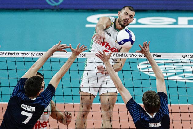 Volleyball, Men’s, European Championships, Bulgaria v Israel