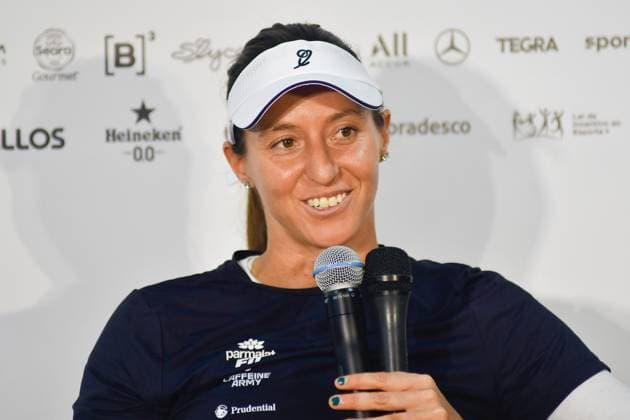 Villa Lobos Park, Sao Paulo (SP), 09 14 2026 - SPORTS SP-OPEN: LUISA STEFANI - Tennis player Luisa Stefani (BRA), during a press conference, PK, Pressekonferenz for the SP OPEN WTA, Tennis Damen 250, held at Villa Lobos Park, in Sao Paulo, on the afternoon of Monday, September 14 (Photo: Eduardo Carmim Photo Premium SPP) 30930 (Eduardo Carmim SPP)  Copyright: xEduardoxCarmimx xSPPx spp-en-EdCa-eduardo_carmim_photo_premium_507175
